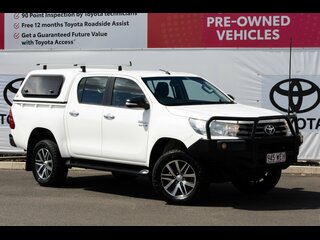 2015  Toyota Hilux SR Double Cab Utility (Glacier White) Used Car Thumbnail