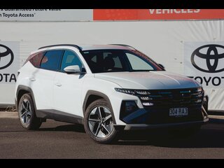 2024  Hyundai Tucson Elite 2WD Wagon (Glacier White) Used Car Thumbnail