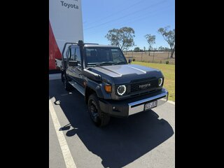 2023  Toyota Landcruiser GXL Double Cab Cab Chassis (Graphite) Used Car Thumbnail
