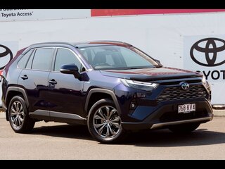 2024  Toyota RAV4 GXL 2WD Wagon (Saturn Blue) Used Car Thumbnail