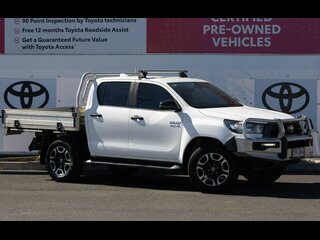 2022  Toyota Hilux SR Double Cab Cab Chassis (Glacier White) Used Car Thumbnail
