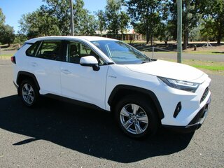 2023  Toyota RAV4 GX eFour Wagon (Glacier White) Used Car Thumbnail